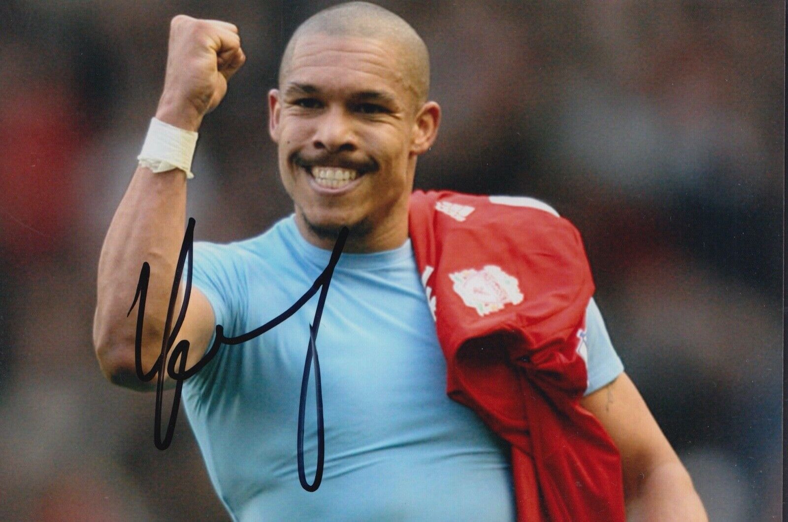 NIGEL DE JONG HAND SIGNED 6X4 Photo Poster painting - FOOTBALL AUTOGRAPH - MANCHESTER CITY.