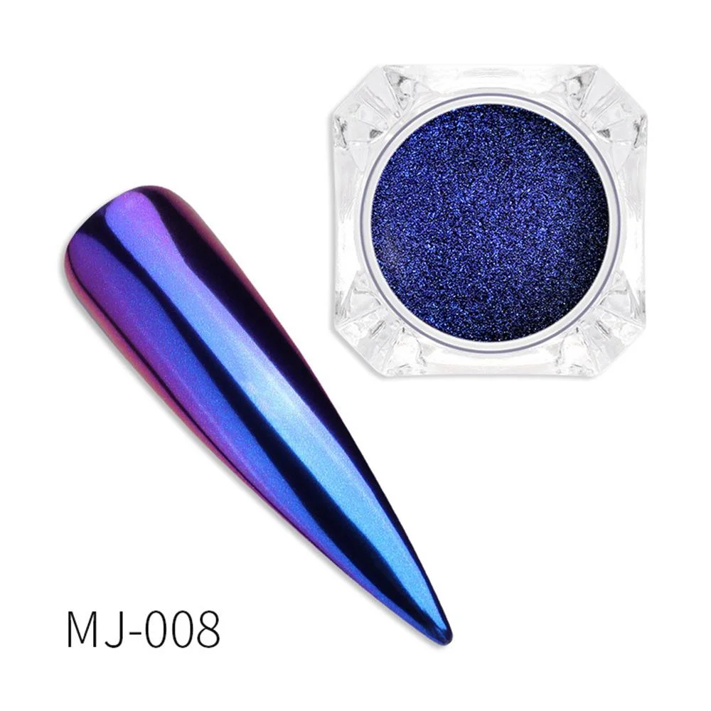0.2g/ Box Glitter Magic Mirror Dust Powder Chameleon Aurora Nail Art Chrome Pigment Nail Decoration DIY Nail Art Glitter Tools