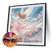 Diamond Painting-DIY Crystal Rhinestone Flower Fairy