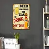Bi&egrave;re - Panneaux en &eacute;tain m&eacute;tallique(20*30cm) - Bi&egrave;re