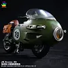 Bulma's Variable Motorcycle No.19 with LED - Dragon Ball Resin Statue - JacksDo Studios