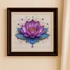 Lotus Bead Embroidery Kit Pre-Printed Bead Cross stitch tapestrymarket