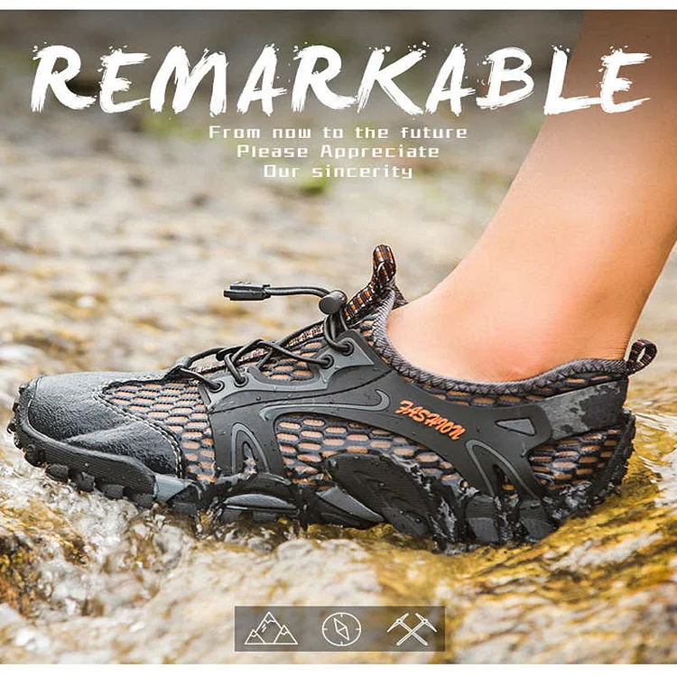 Men'S Breathbale Mesh Casual Light Outdoor Hiking Shoes ( Free Shipping )