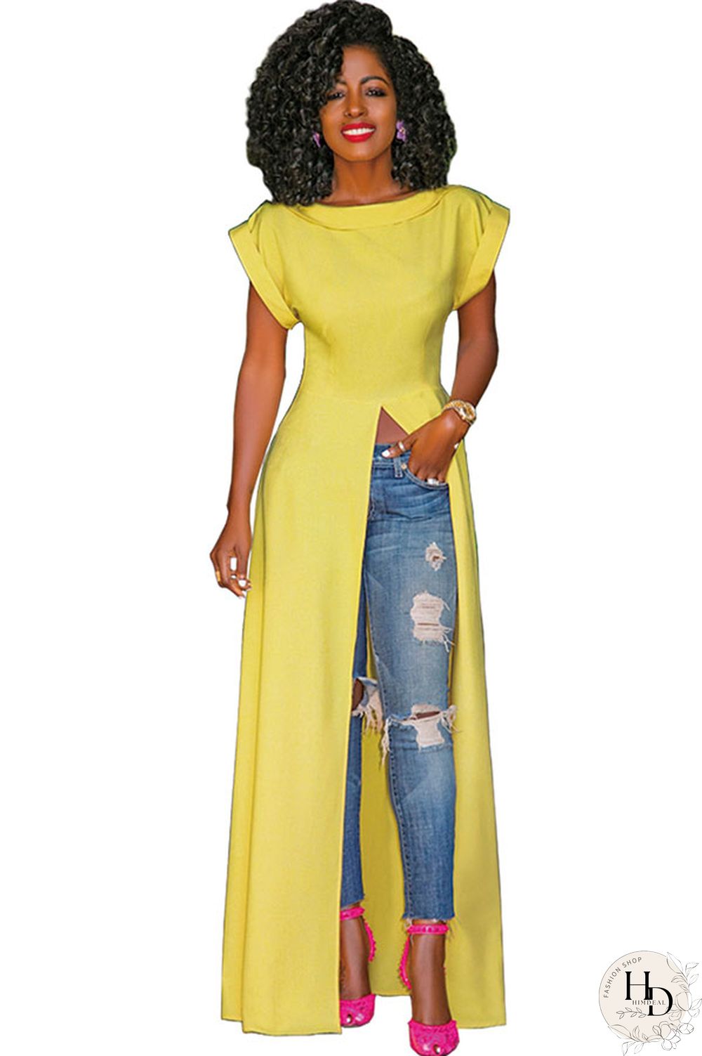 White Polyester Fashion Sexy Cap Sleeve Short Sleeves O neck A-Line Ankle-Length hollow out Patchwork chai