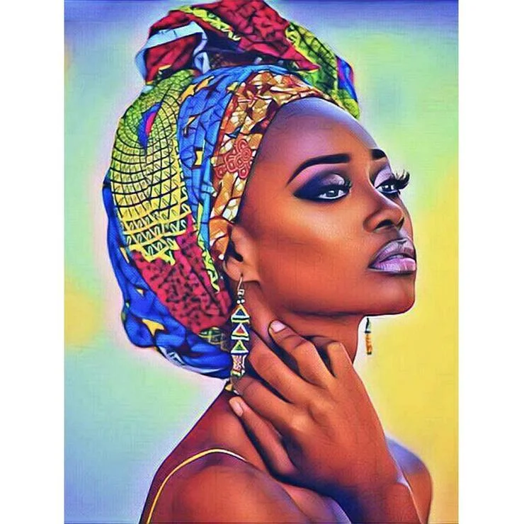 Full Round Diamond Painting Beauty (40*30cm)