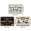 3pcs - Vintage Metal Signs(12*16Inch)