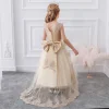 Kid Girl Lace Princess Party Wedding Dress