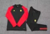 2023/2024 Rome Munich Half-Pull Training Suit Black Football Shirt 1:1 Thai Quality Set love fball