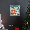 Diamond Painting-DIY Crystal Rhinestone Xmas Bear Fireplace(40x40cm)
