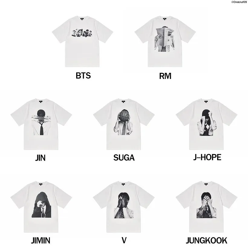 BTS Arirang Album Photo T-Shirt | 2026 Tour All Members Tee 💜
