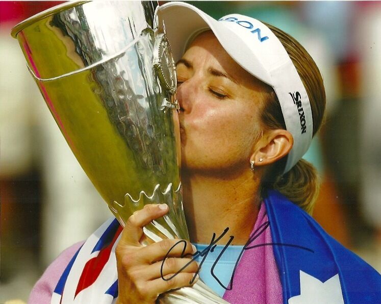 LPGA Karrie Webb Autographed Signed 8x10 Photo Poster painting COA 3