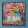 DIY Partial Special Shaped Drill Diamond Painting-Tree