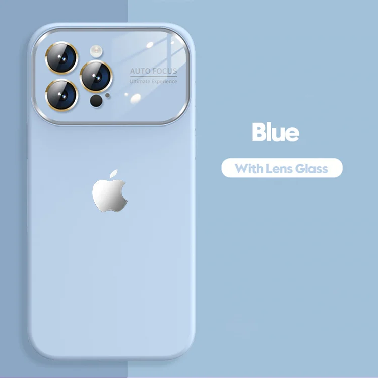 Silicone Lens Protection iPhone Case