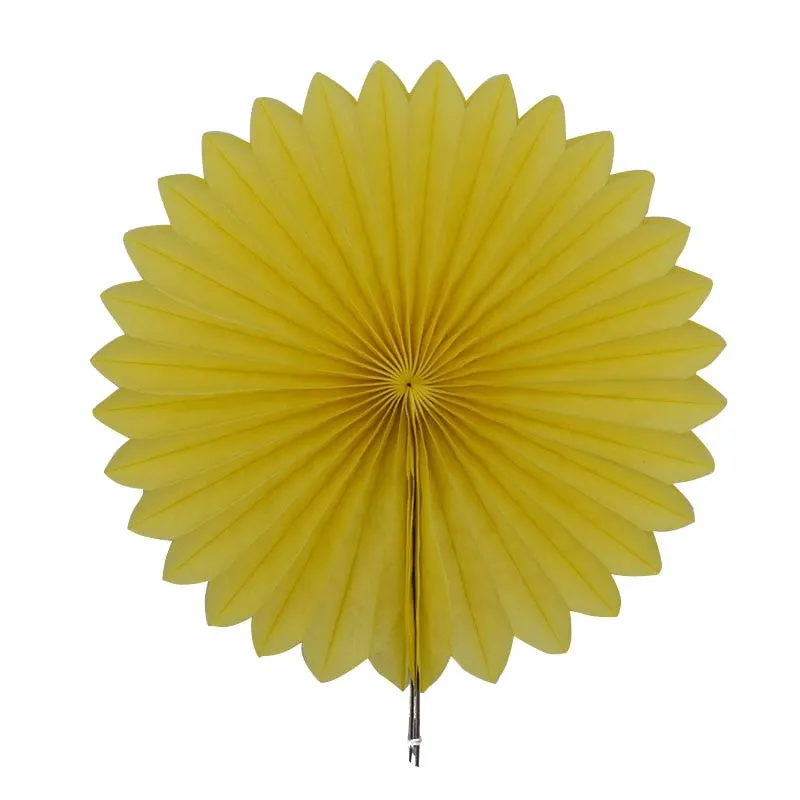 Decorative Wedding Party Paper Crafts 4 -12 Paper Fans DIY Hanging Tissue Paper Flower for Wedding Birthday Party Festival