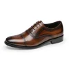 Mens Stylish CapToe Leather Oxford Shoes