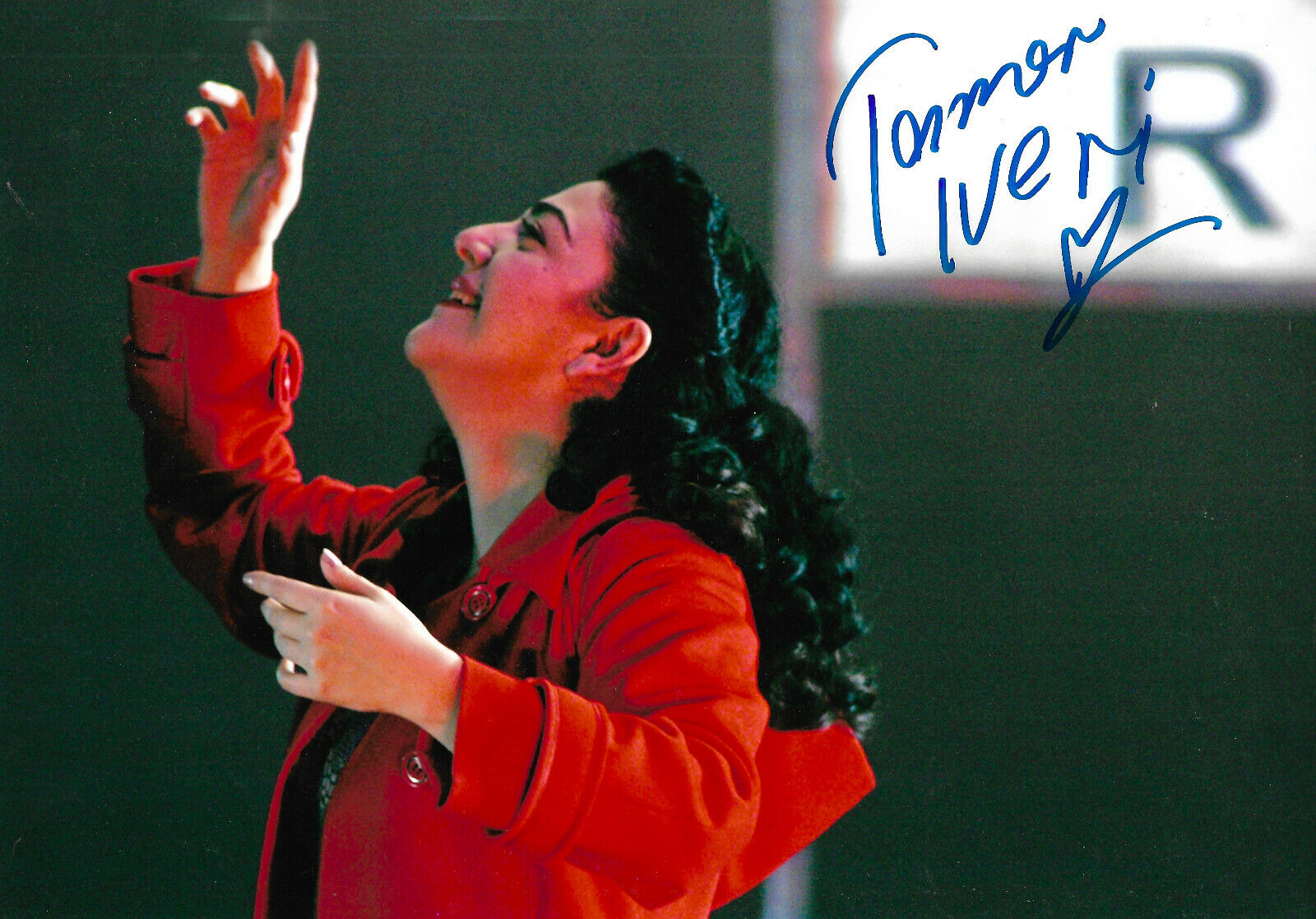 Tamar Iveri Opera signed 8x12 inch Photo Poster painting autograph