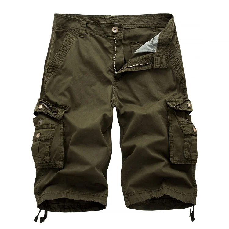 Men's Outdoor Casual Loose Cargo Shorts Beach Pants