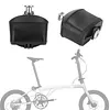Folding Bicycle Rear Bumper Shock Absorber Hardened-TPU Lightweight Square Shock Absorber for JAVA NEO/Brompton/Pline Bicycles