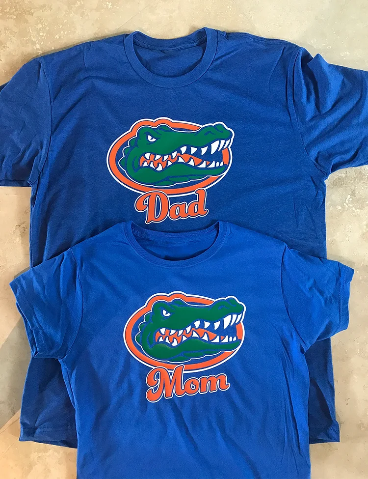 Florida Gators Mom Dad T-Shirt