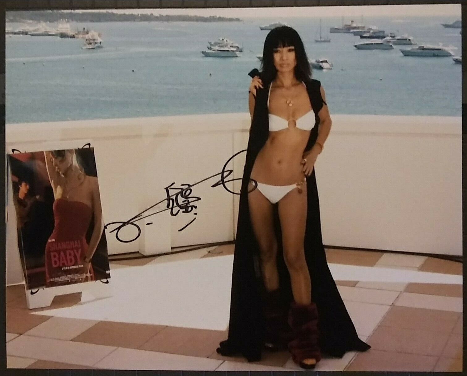 Bai Ling signed 8x10