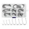 80Pcs Fishing Hooks Octopus FishHooks Fishing Barbed Hooks Fishing Accessories
