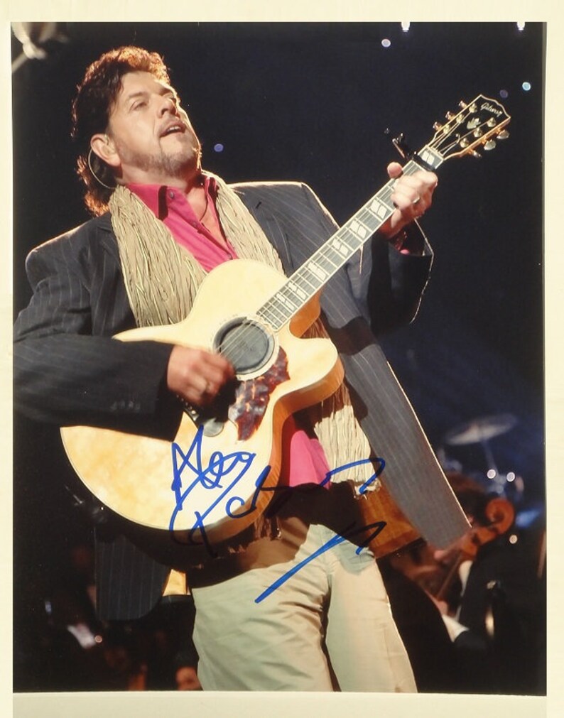 ALAN PARSONS SIGNED Photo Poster painting Alan Parsons Project wcoa