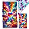 Diamond Painting-DIY Full Round Drill Color Love(70*40 CM)