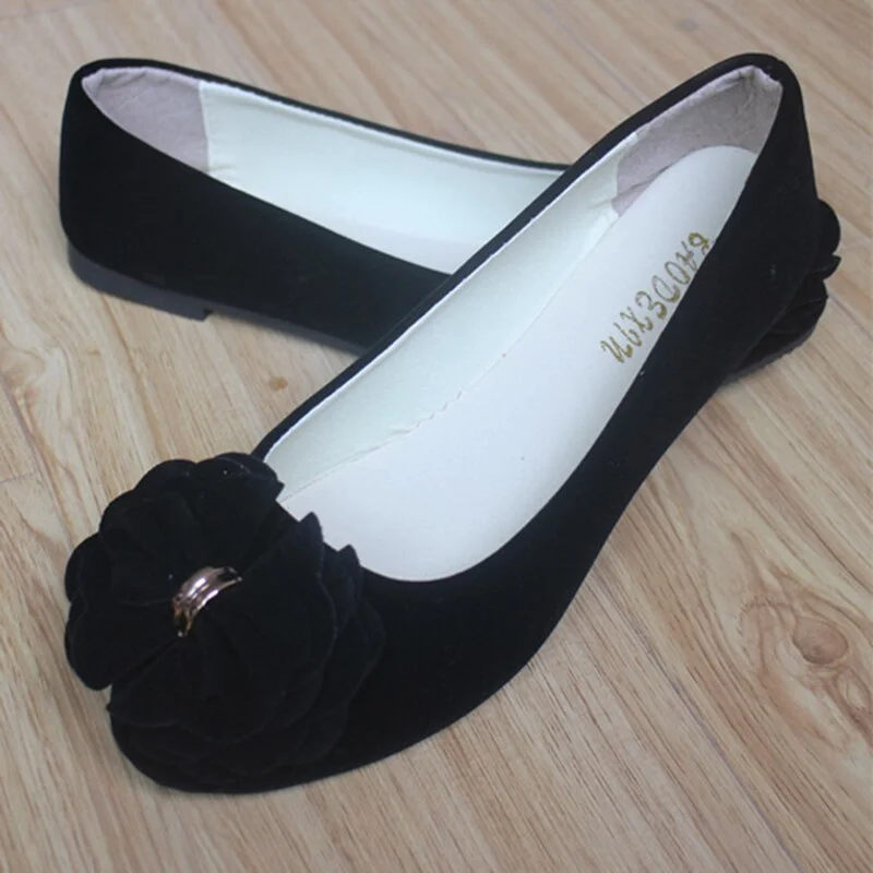 Qengg 2019 New Women Flats Shoes Platform Slip On Flats Leather Suede Ladies Loafers Moccasins Casual Shoes
