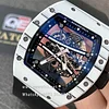 Richard Mille RM61-01 Ultimate Edition Yohan Blake Carbon TPT Yellow Rubber Strap Super Clone