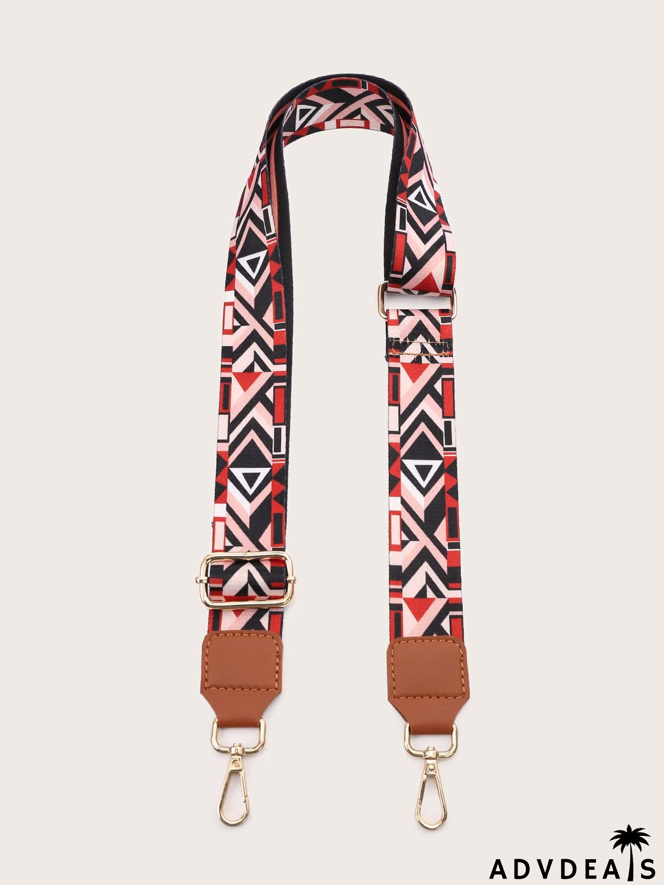 Geo Graphic Bag Strap