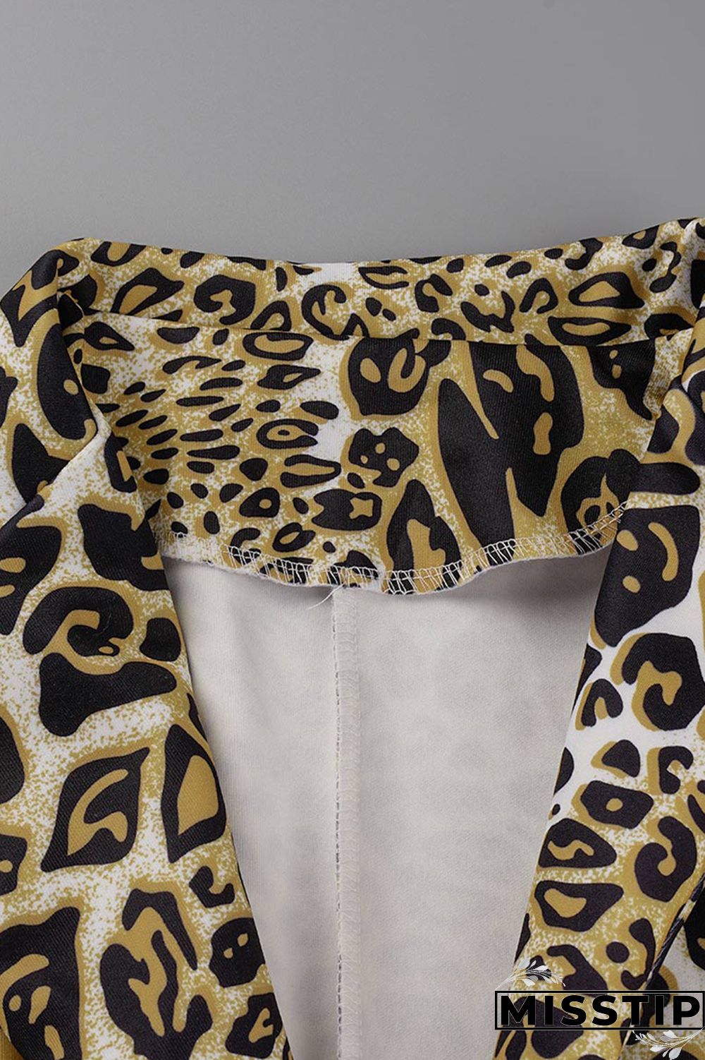 Black Fashion Casual Print Patchwork Turndown Collar Long Sleeve Two Pieces