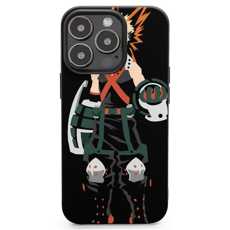 Katsuki Bakugou Anime My Hero Academia Phone Case Mobile Phone Shell IPhone 13 and iPhone14 Pro Max and IPhone 15 Plus Case - Heather Prints Shirts