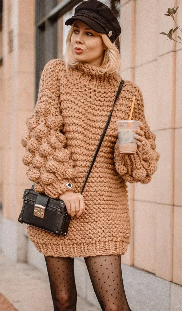 Oversized Cozy up Knit Sweater