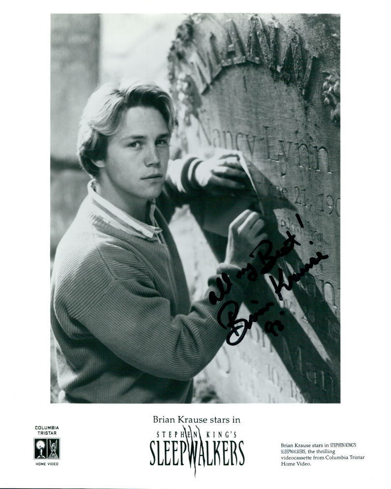 Brian Krause signed 8x10 Photo Poster painting COA