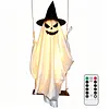 Halloween Giant Hanging Ghost LED Decoration 13ft Adjustable Height