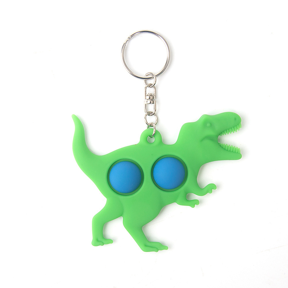 

Tyrannosaurus Blue - Keychain Pendant, 501 Original