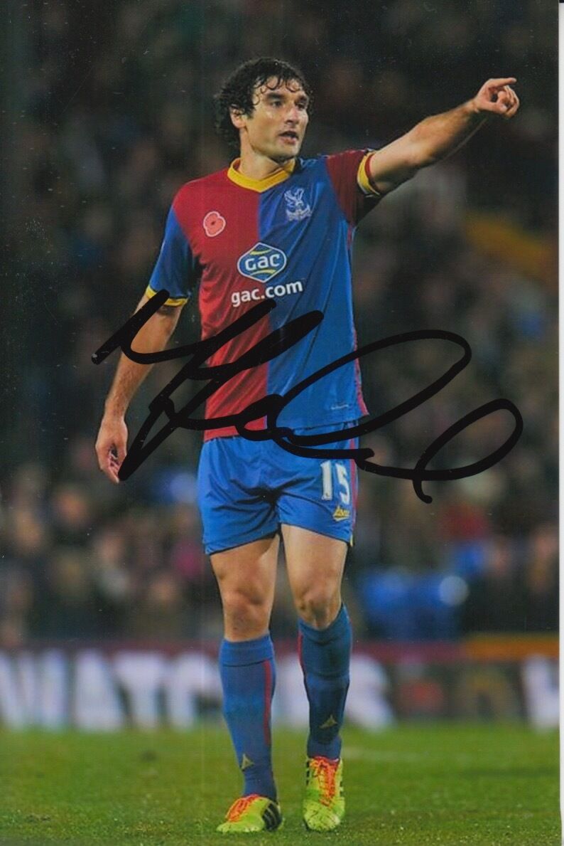 CRYSTAL PALACE HAND SIGNED MILE JEDINAK 6X4 Photo Poster painting 1.