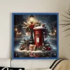 Christmas Mailbox-11CT Stamped Cross Stitch 45*45cm/17.72*17.72in