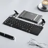 Bluetooth Wireless Folding Keyboard, With Touchpad And Stand, Can Switch Three Devices Compatible With Windows, Android, iOS and Mac