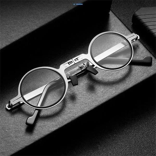 Folding anti-blue reading glasses