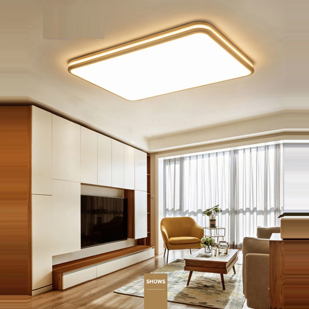 LED Modern Acryl Wood Iron Round 6cm Height LED Lamp.LED Light.Ceiling Lights.LED Ceiling Light.Ceiling Lamp For Foyer Bedroom