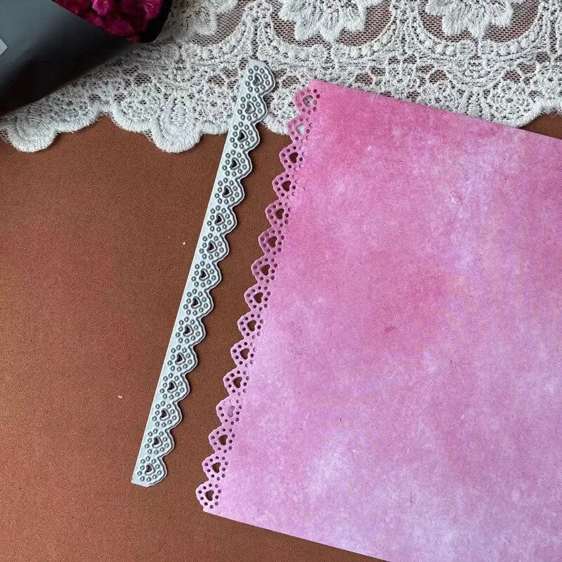 Decorative Cards Edges Metal Cutting Dies Stencil for DIY Scrapbooking Album Embossing Paper Cards Deco Crafts Die Cuts