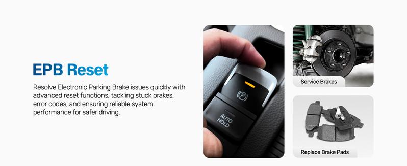 Product Introduction of BLCKTEC 460T OBD2 Scanner with 12 Reset Services. scan Engine/ABS/SRS/Transmission. Oil/TPMS/EPB/SAS/DPF Reset. ABS Bleeding. Auto VIN. Free updates 7