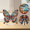 5D DIY Special Shape Diamond Painting Desk Ornament Butterfly Decor Kit