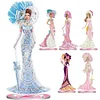  DIY Diamond Painting Dress Lady Desk Mosaic Ornament Kit