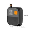 DC 15V 120W Electric Air Pump 25PSI Portable Air Pump Inflatable Boat Kayak Pump