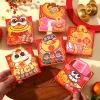 6PCS Creative Cartoon CNY Blessings Red Packet Envelope