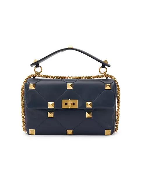 Valentino Garavani Large Roman Stud Shoulder Bag