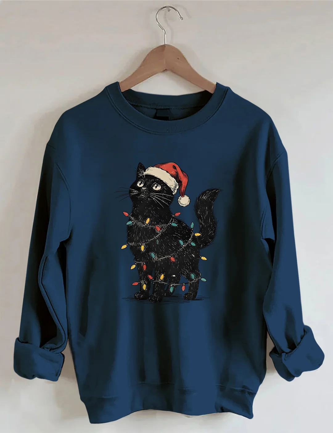 Cute Cat Christmas Sweatshirt