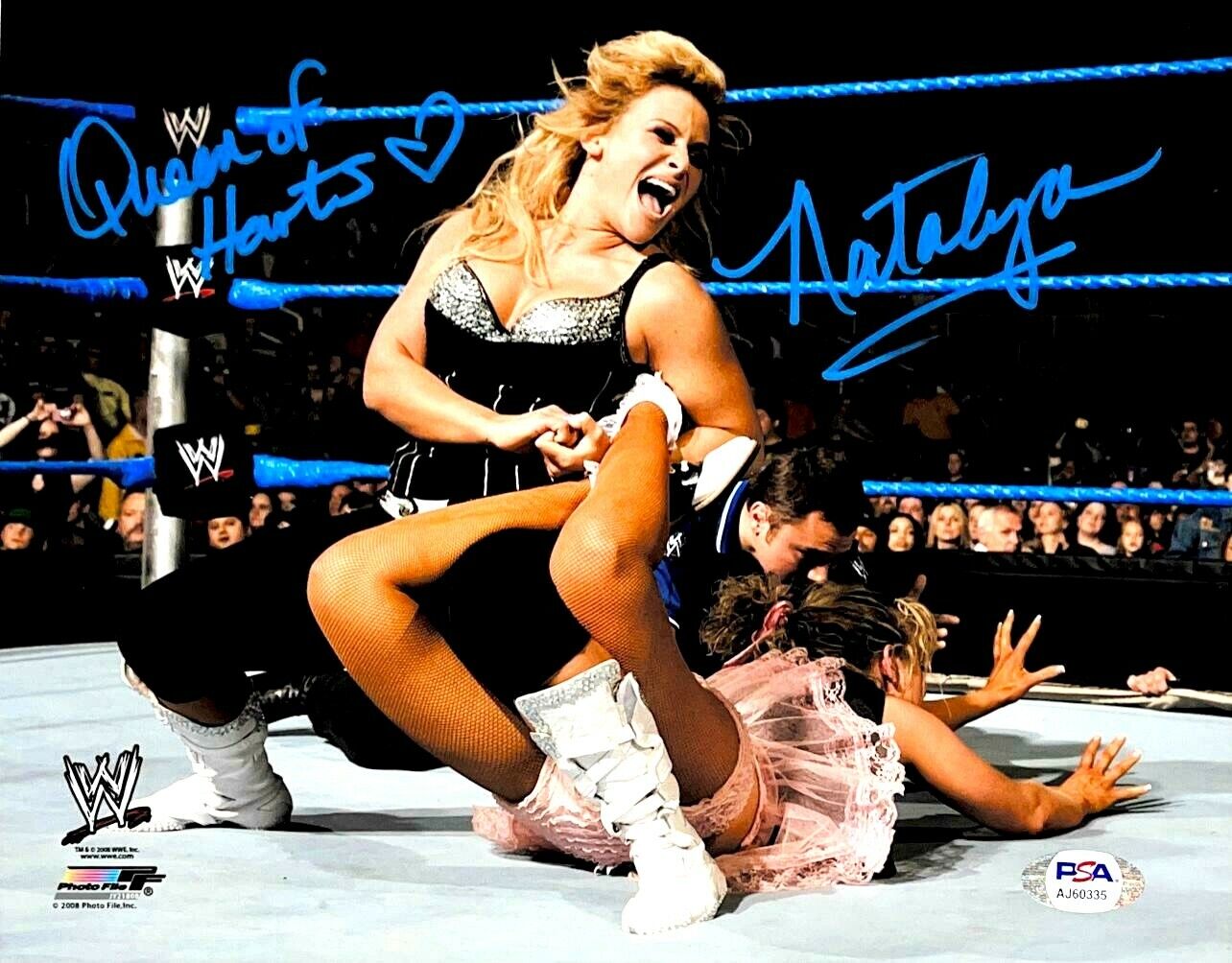 WWE NATALYA HAND SIGNED AUTOGRAPHED 8X10 Photo Poster painting WITH PROOF AND PSA DNA COA 15